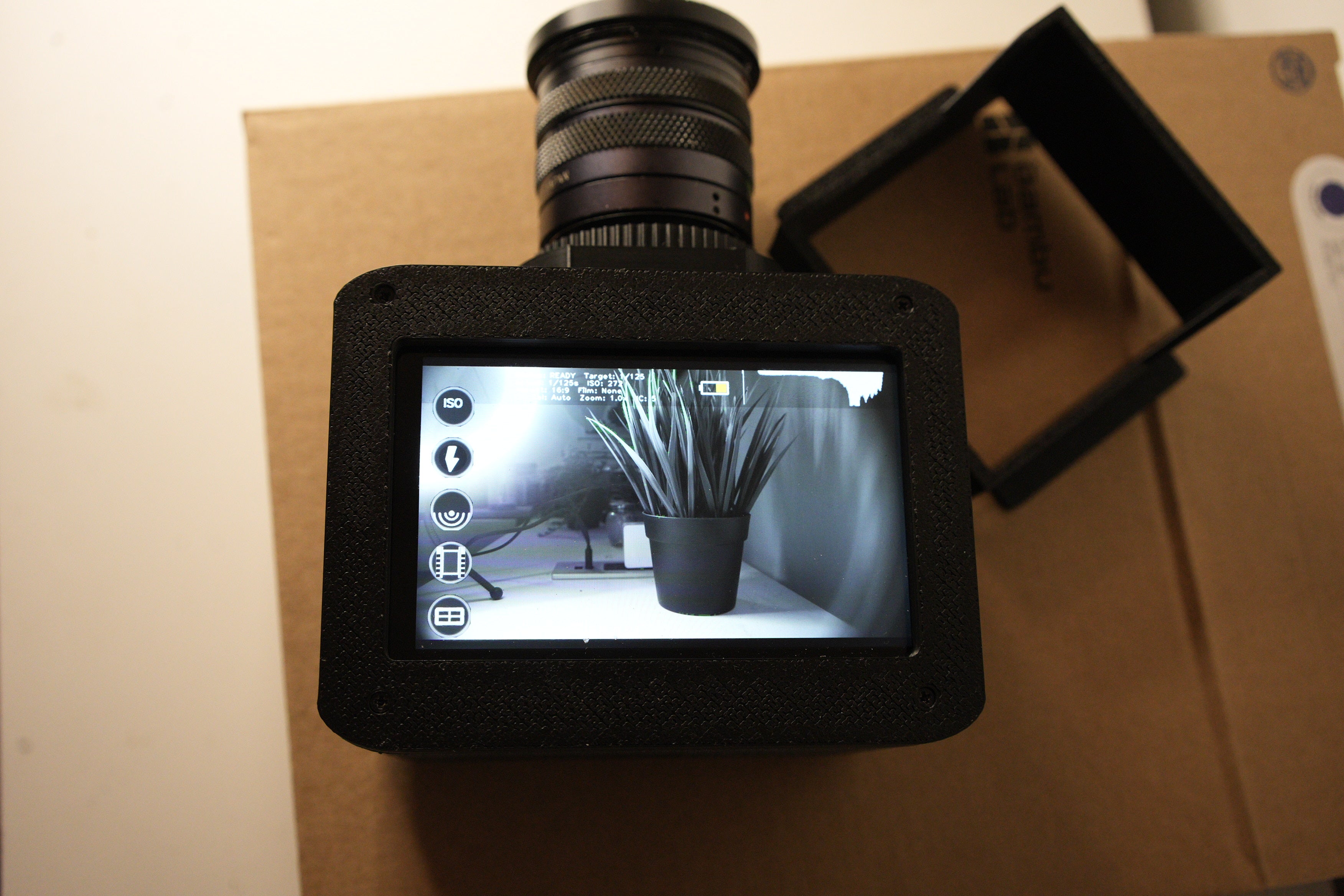 Monochrome Waist Level Camera
