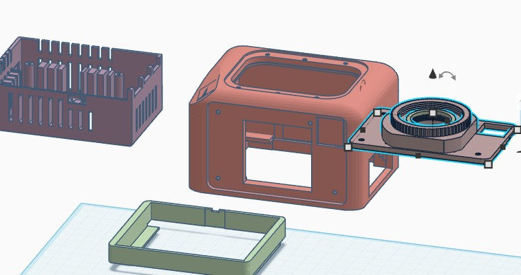 Monochrome Waist Level Camera - Digital Files Only