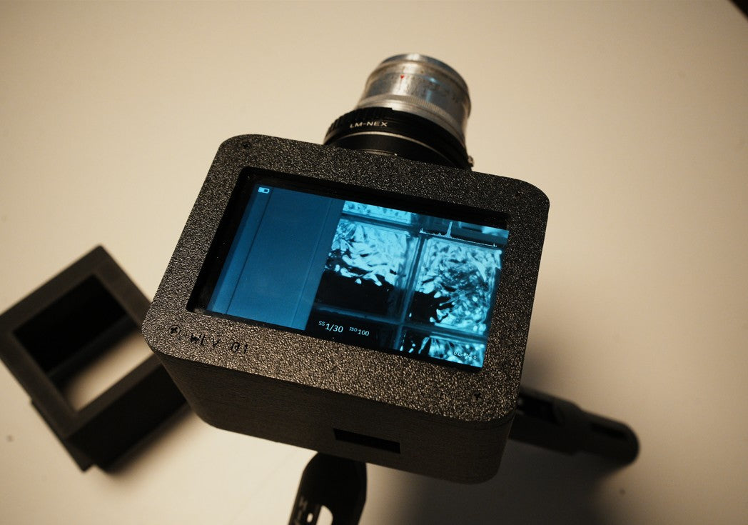 <p>The WLV-01 <em>Monochrome</em> waist-level camera.</p>