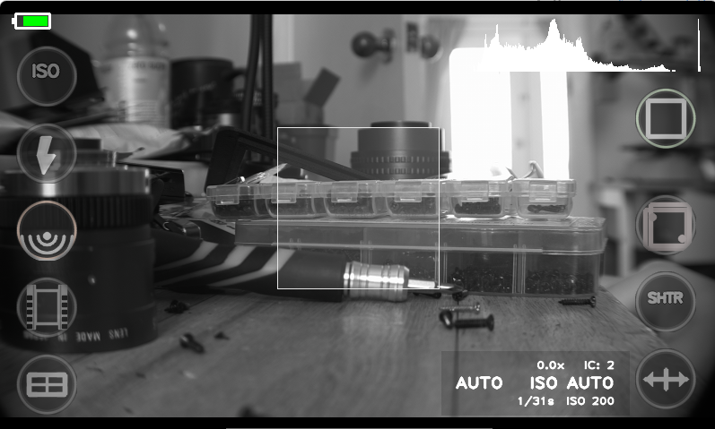 Monochrome Waist Level Camera Kit with Sensor