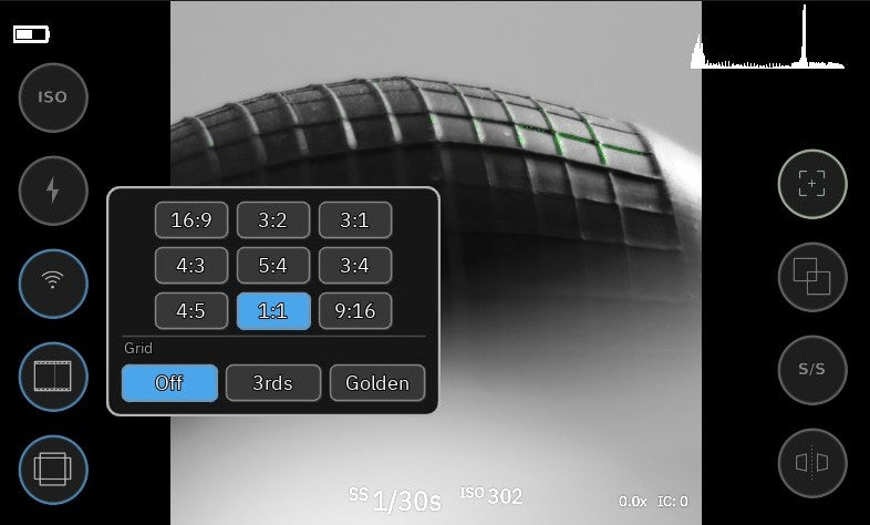 Monochrome Waist Level Camera - WLV-01