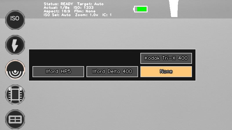 Monochrome Waist Level Camera - Digital Files Only